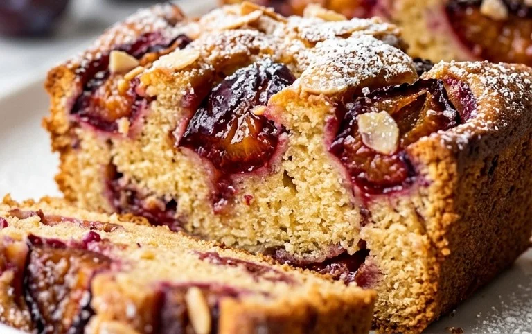 Dieser Pflaumenkuchen aus der Kastenform ist blitzschnell zubereitet