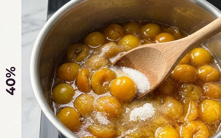 Kriecherlsirup Rezept: Flüssiges Gold (Mirabellensirup)
