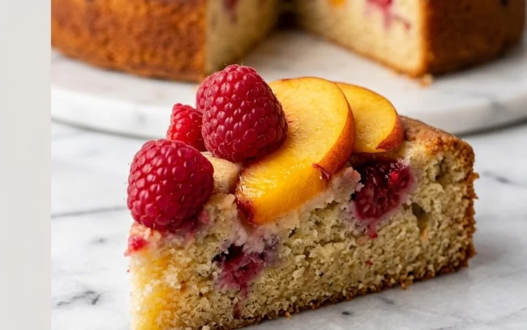 Himbeer-Pfirsich-Kuchen: Sommer-Genuss vom Feinsten