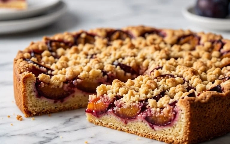 Zwetschgenkuchen mit Streusel: Schnell & saftig gelingt er