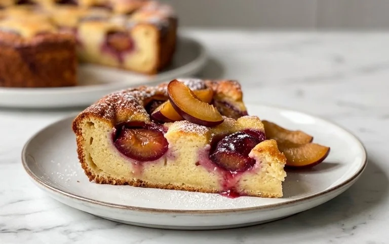 Pflaumenmichel mit Grieß: Flauschig & Herbstlich