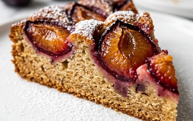 Ach wie schön: ein 10-Minute-Plum-Cake!